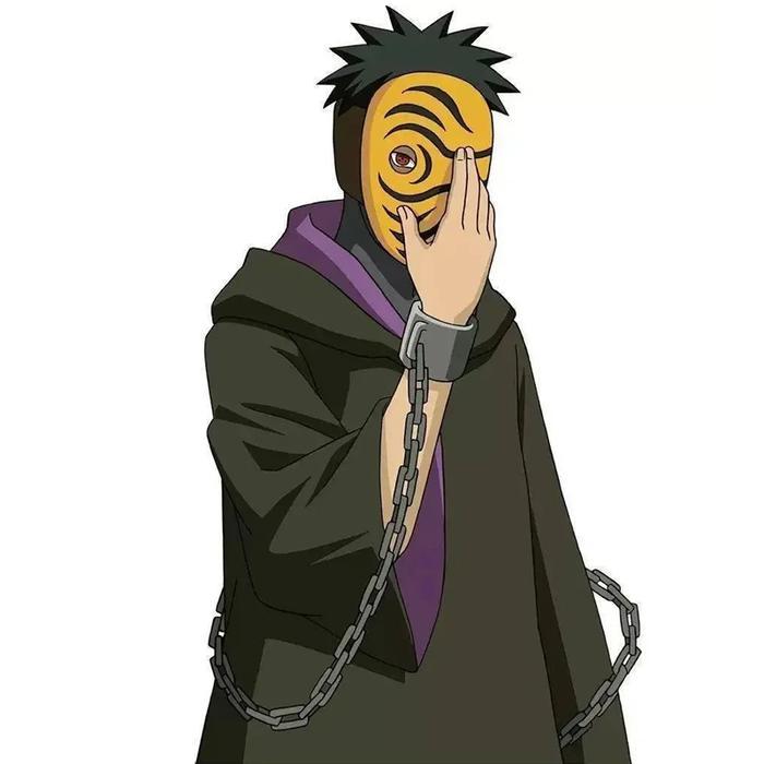 Topeng Uchiha Obito Cosplay Obito Mask Cosplay Anime Full Face Mask