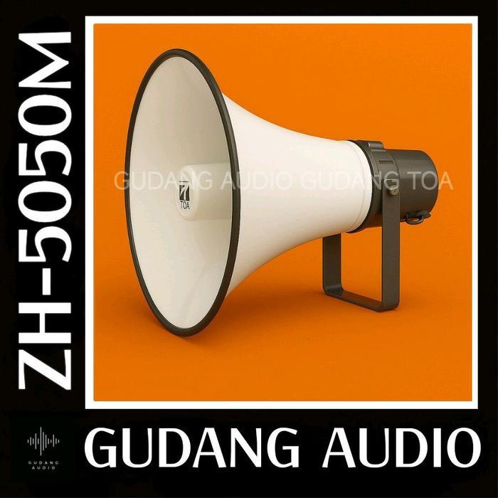 Zh-5050M Horn Speaker Corong Toa Masjid Mushola Zh-5050M Zh 5050 50 Watt Trafo Matching
