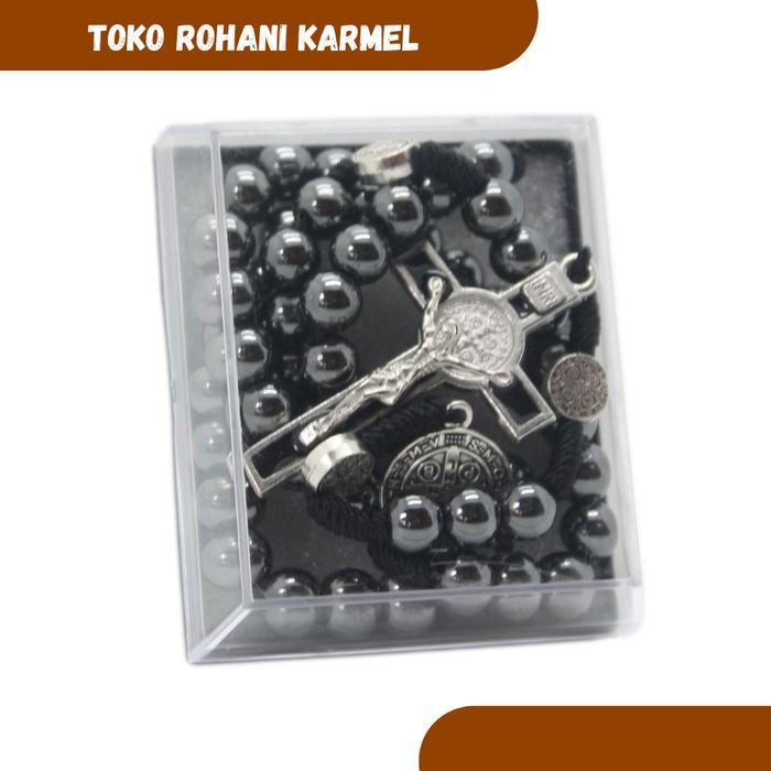 Promo Rosario Italy (Batu Blustin) 8 Mm / Rosario Katolik / Kalung Rosario Katolik / Rosario Premium