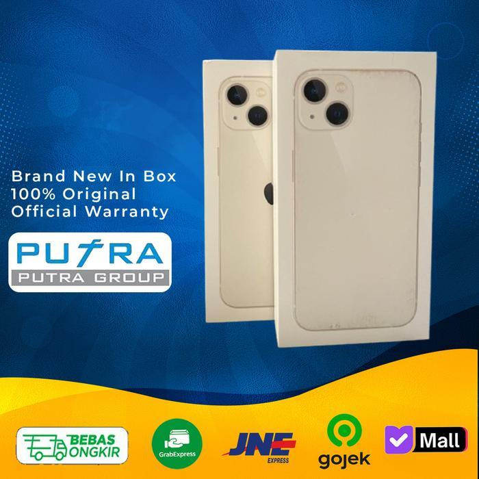 IpStore- (Resmi) Iphone 13 128Gb 256Gb 512Gb Starlight Midnight Pink Blue Red 5G