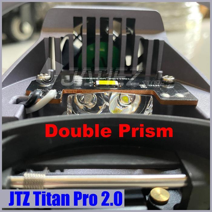 Promo Jtz Titan Pro 2.0 - Biled Jtz Titan Pro 2.0 Dual Prism Blue Lens Original