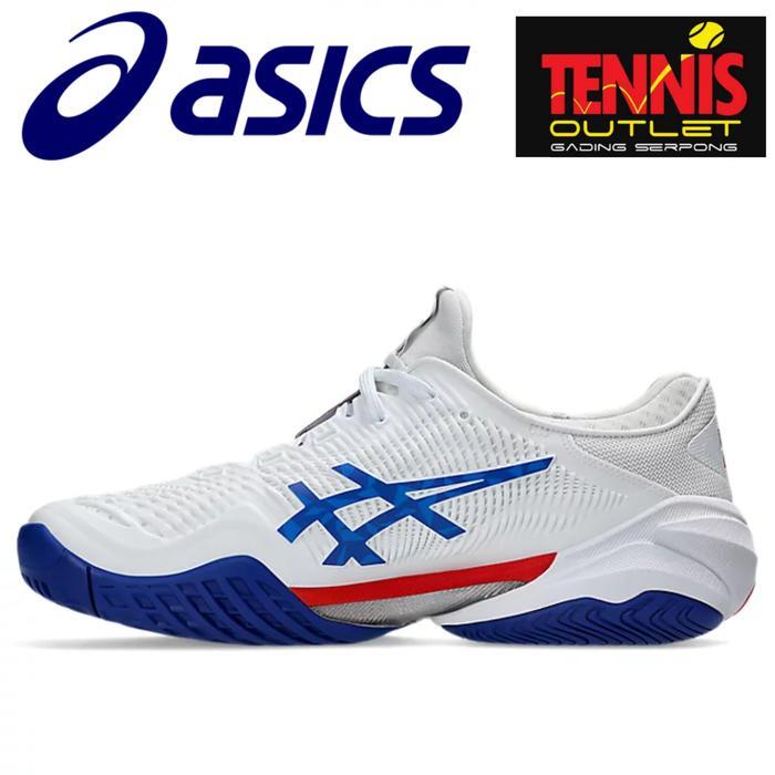 ASICS COURT FF 3 NOVAK (WHITE/ASICS BLUE)