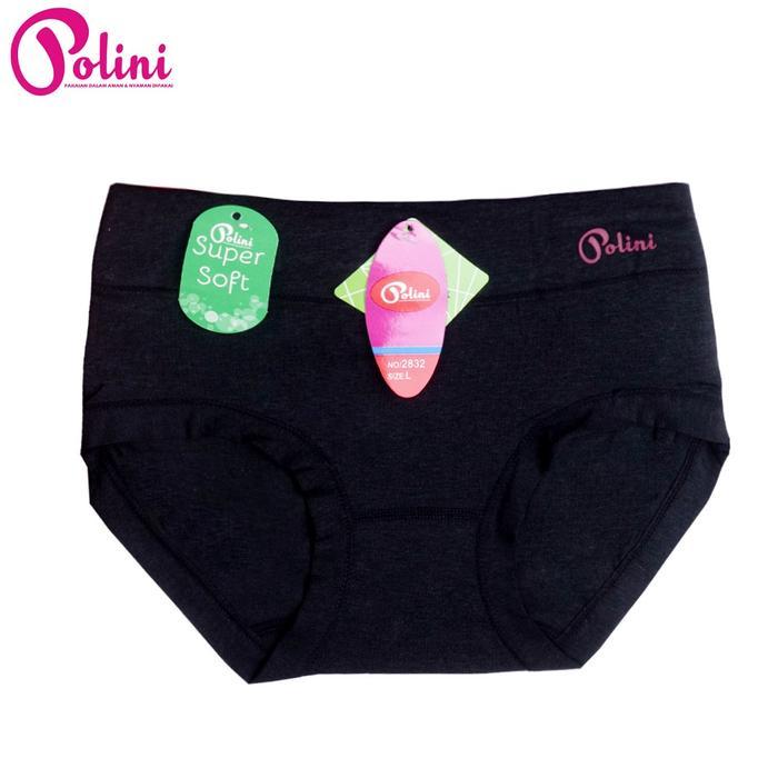 Polini - Celana Dalam Wanita Mid Waist CD Polini Super Soft 2832