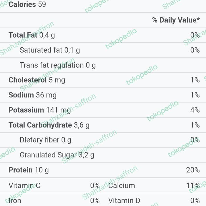Greek Yogurt Plain No Sugar (Greek Yogurt Biasa Tanpa) 1Kg