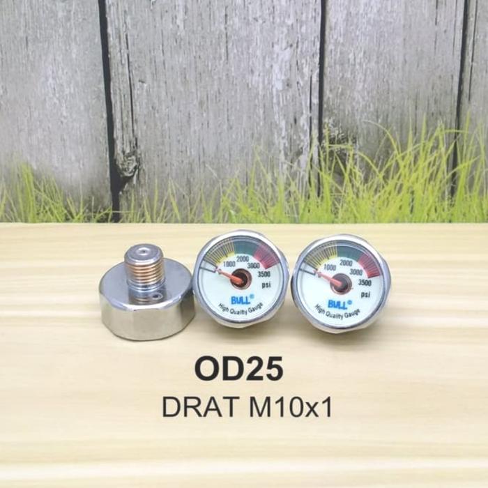 trialpeck- Manometer Bull 3500 Psi - Mano Bull - Manometer Pcp