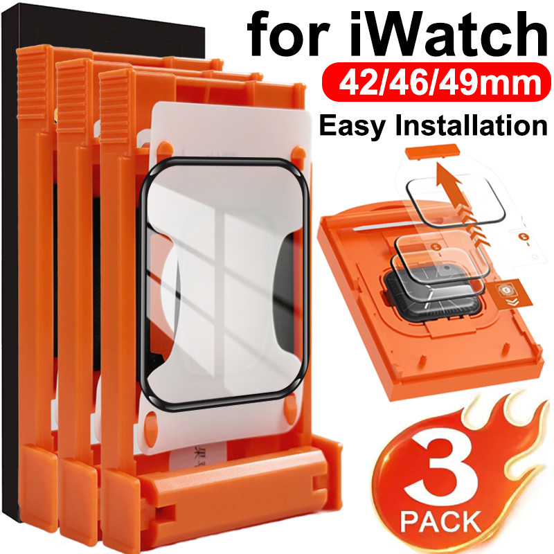 Easy Installation For Apple Watch Ultra 3 2 1 49Mm Screen Protector Pmma Flexible S For Iwatch S11