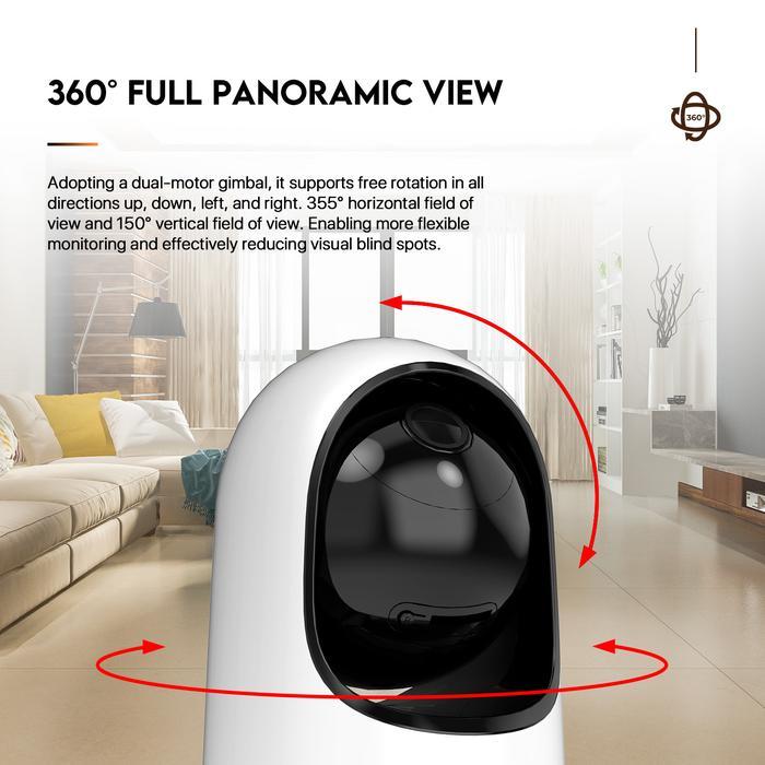 ASLI Fantech Smart Life Smart Life IP Cra PTZ Smart Life IP Cra PTZ CCTV SC0201 WiFi IoT Home