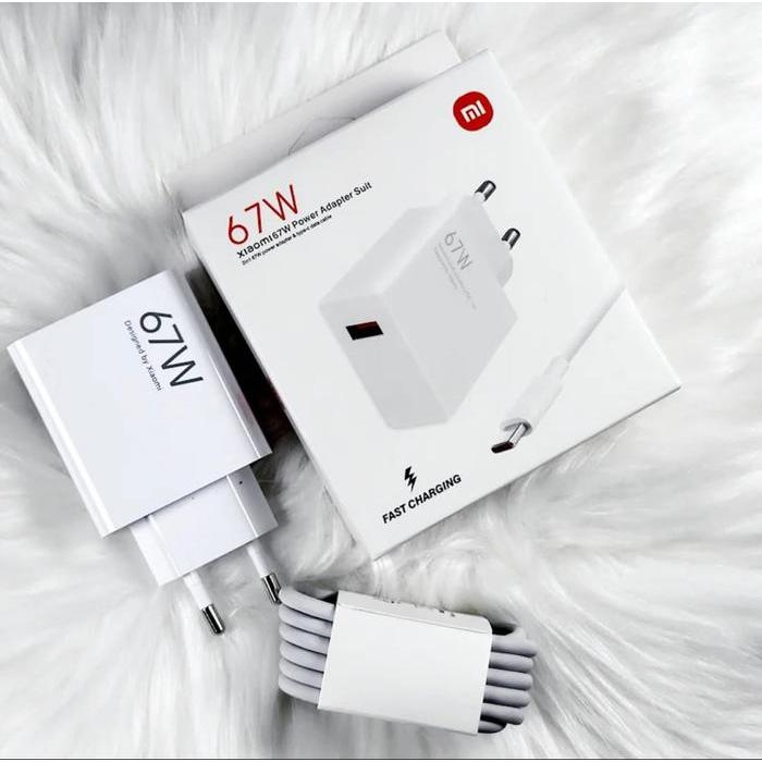 Charger Xiaomi Poco Redmi original 100% fast charging 67W Type C