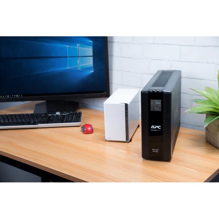 UPS APC BACK UPS PRO BR 900VA, 6 OUTLETS, AVR, LCD INTERFACE BR900MI