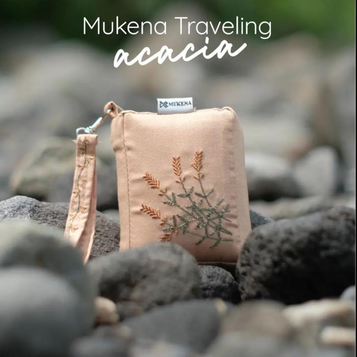 New- MUKENA TRAVELING KECIL SEUKURAN HP / MUKENA ACACIA / MUKENA MURI