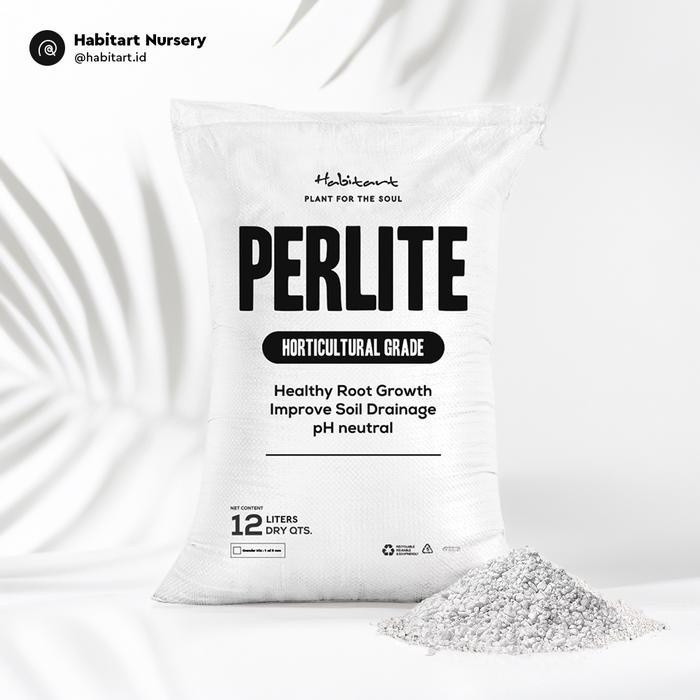 SALE Habitart Perlite 12 Liter Media Tanam Premium untuk Semai, Hidroponik & Tanaman Hias Granular