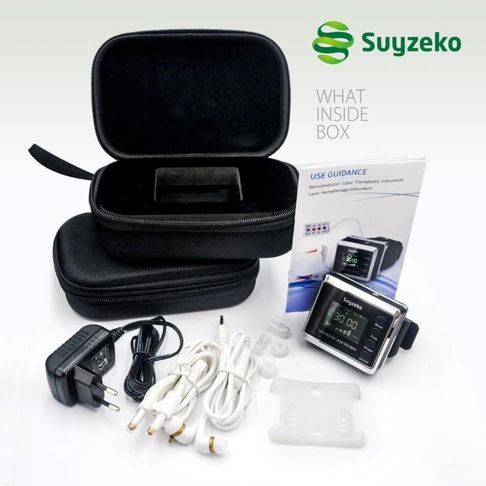 Jam Laser Terapi Darah & Jantung 10 Mata Laser Suyzeko Dr Kesehatan