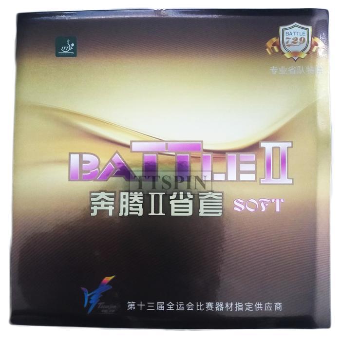 729 Battle Ii Soft - Karet Pingpong Tenis Meja Tacky Offensive Rubber