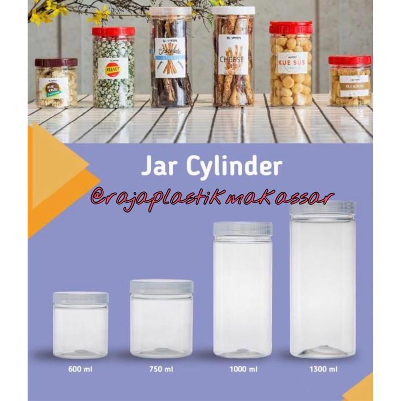 Botol plastik 750 ml / Toples Plastik 750 ml / Tabung plastik 750 ml