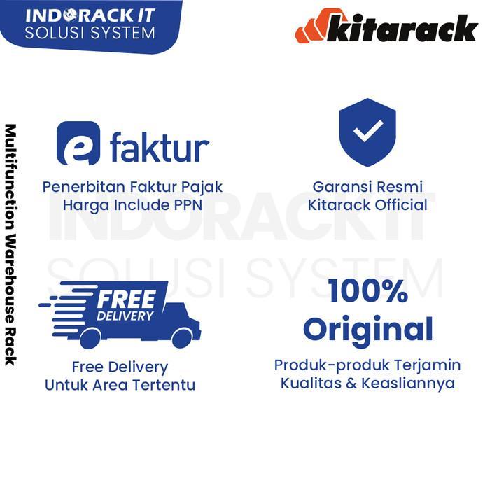 Kiack Rak Palet 2 Ton Panjang ; Tinggi Palet Rack Heavy Duty Rak Gudang Palet Besi Rak Gudang Pabrik