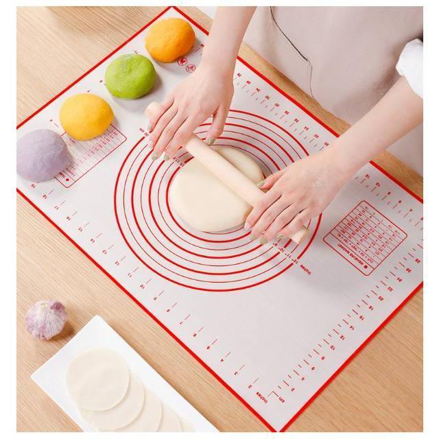 WHITE SILICONE KNEADING DOUGH MAT / SILMAT / SILICONE MAT