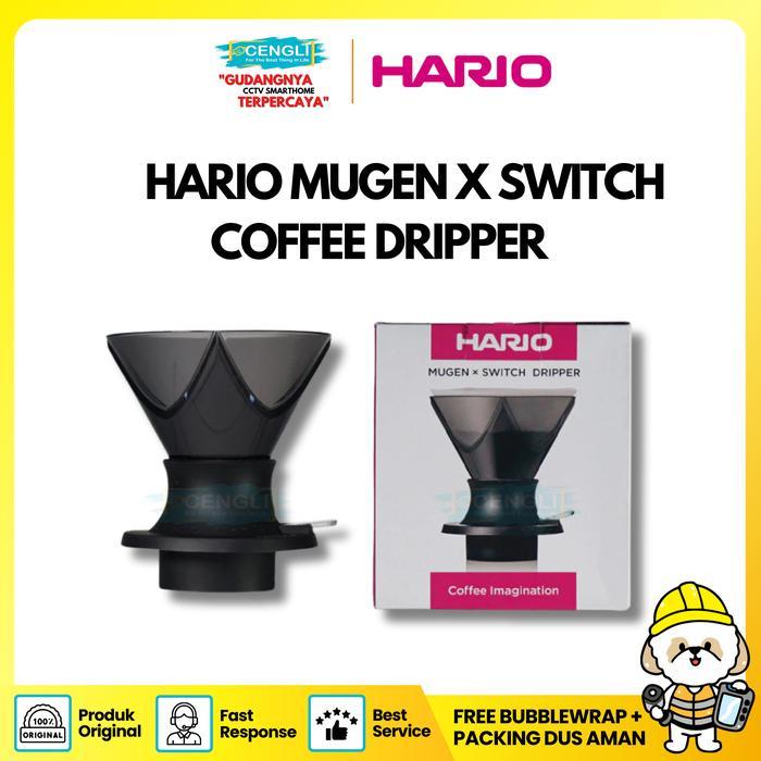 Coffee Dripper Hario V60 Mugen X Switch Dripper Hario Orginal Official Mugen Switch Dripper Cup