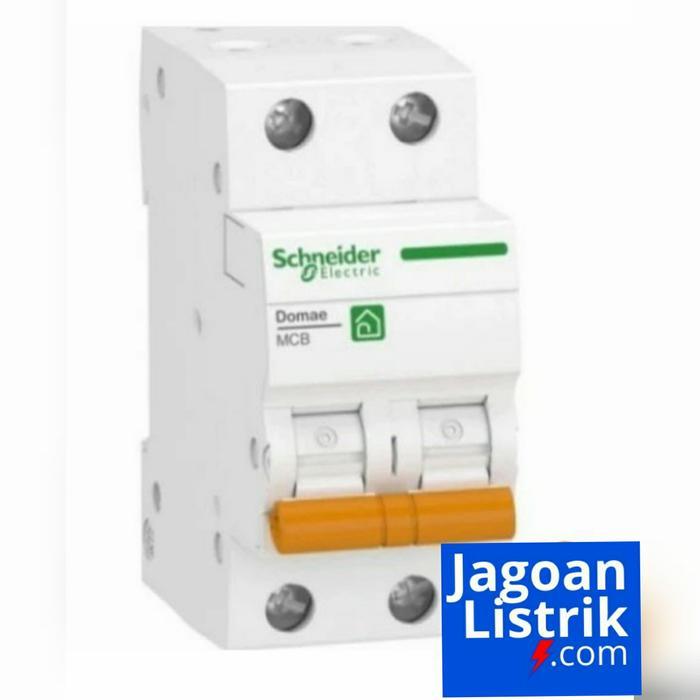 MCB Domae 2P 6A Schneider / MCB Domae 2 Pole 6A Ampere Schneider