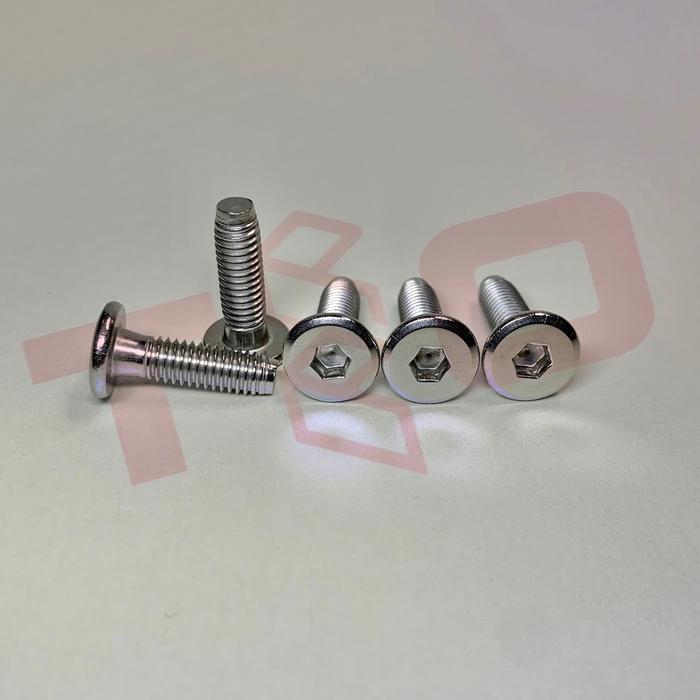 News Baut JCBC M6x25 Stainless Steel 304 / M6 SS / Knock Down / Knockdown