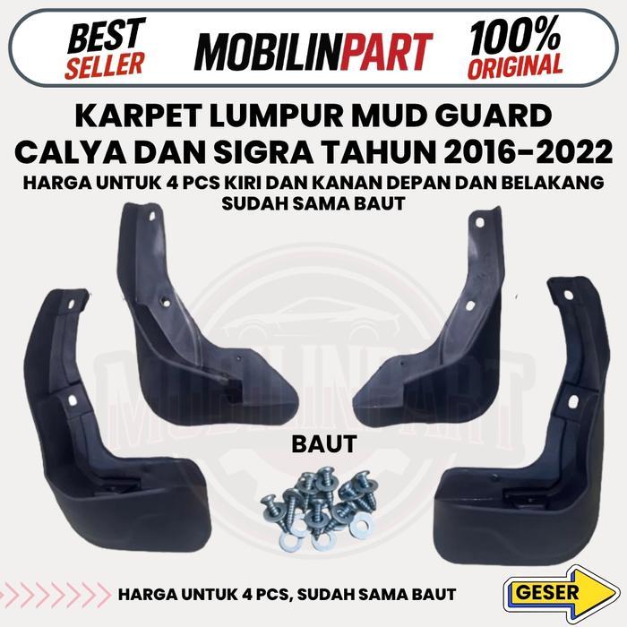 Karpet Lumpur Mud Guard Calya Sigra 2016-2022 Original Termurah