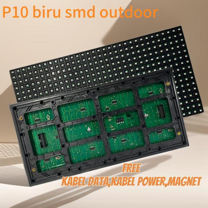 lx6wr- P10 Biru Smd Outdoor