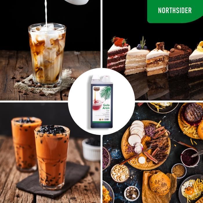 Gula Aren Cair 1 Liter Premium Asli Untuk Kopi Susu - Kue - Boba