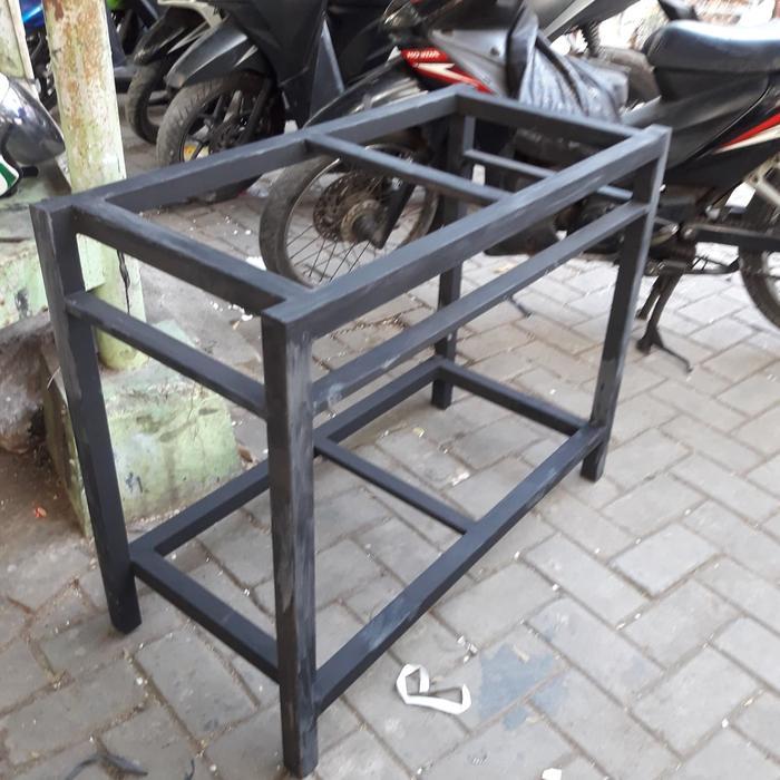 RAK AQUARIUM BESI HOLO.80X40 .BESI 4X4 KETEBALAN 0.8