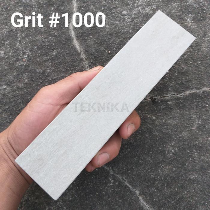 batu asah alam grit #1000 natural whetstone ungkal gunung asahan 19cm kode 1080