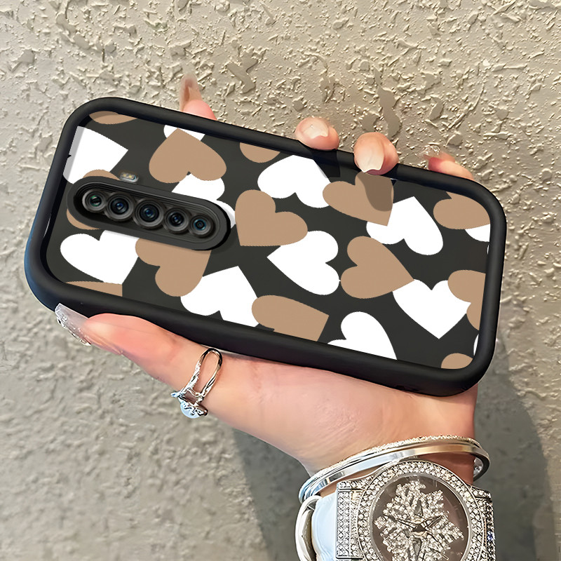 Casing Hp Untuk OPPO Reno 2F Reno 2Z Reno2 F Reno2 Z Case Casing Lukisan Cinta pola Kasus HP Tangga 