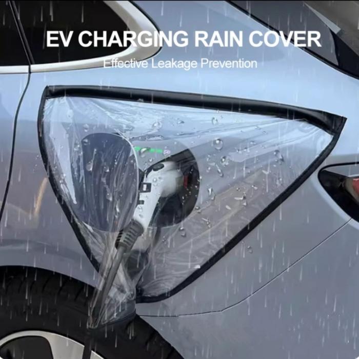 Magnetic Ev Charger Cover Cover Charger Mobil Listrik Ev Magnetik Cover Charger Port Ev Anti Air