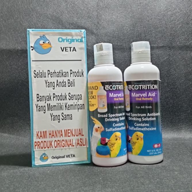 MARVEL AID 237 ML ORAL REMEDY VITAMIN SEMUA BURUNG SAKIT BULU RONTOK