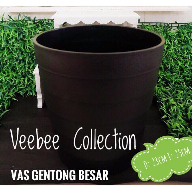 Vas Gentong Besar/ Vas Bunga/ Pot Bunga besar/ Pot bunga