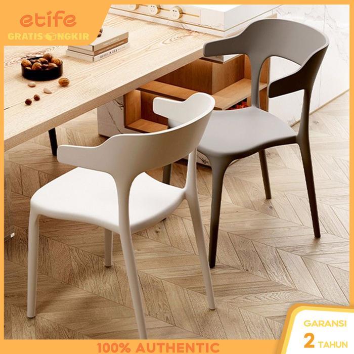 Etife Kursi / Kursi Plastik/ Kursi plastik makan / kursi meja makan / Kursi fashion / kursi kerja