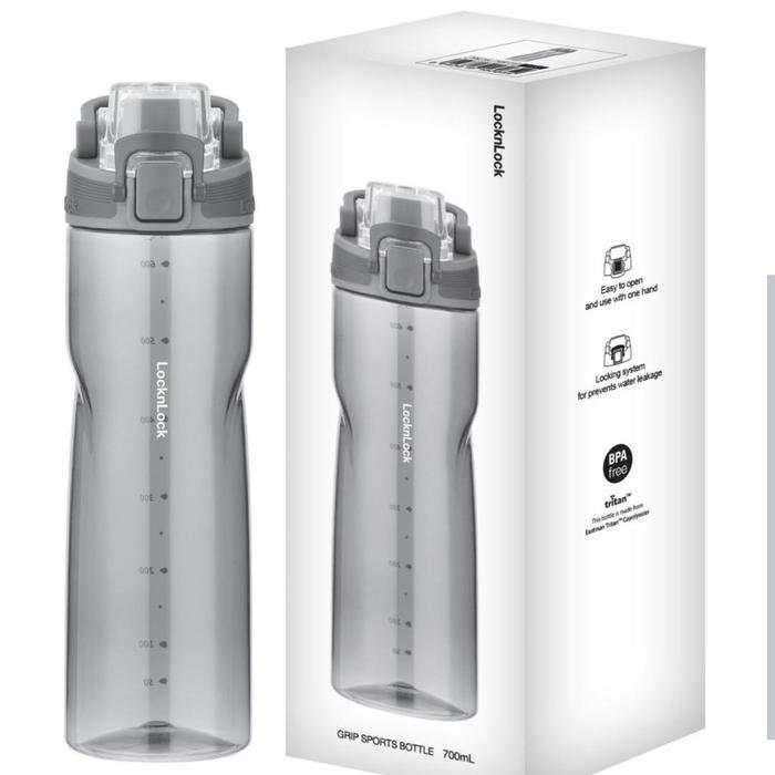 BOTOL MINUM LOCK N LOCK ABF797 GRIP SPORTS BOTTLE BOTOL MINUM 700ML KITCHENWARE WATER