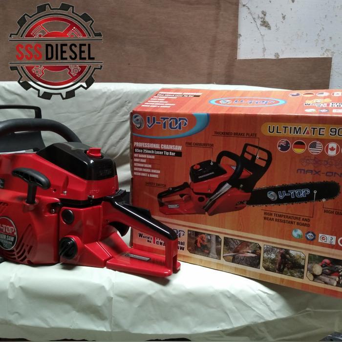 CHAINSAW 58CC ULTIMATE 25 INCH RANTAI 42 MATA