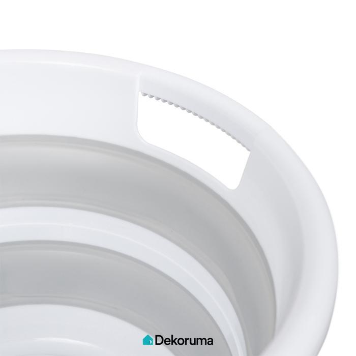 DEKORUMA RASHI EMBER LIPAT / EMBER PORTABLE UNTUK CUCI BAJU - PUTIH