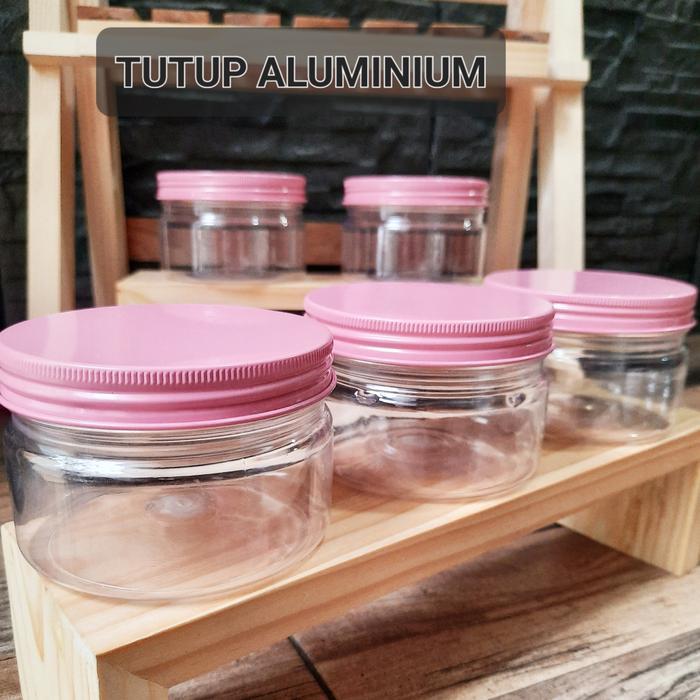 TOPLES PLASTIK 300 ML TUTUP ALUMINIUM