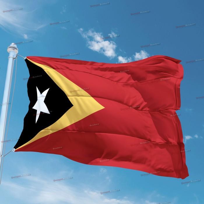 ASLI Bendera Negara Timor leste / Bandeira de Timor-Leste READY STOCK