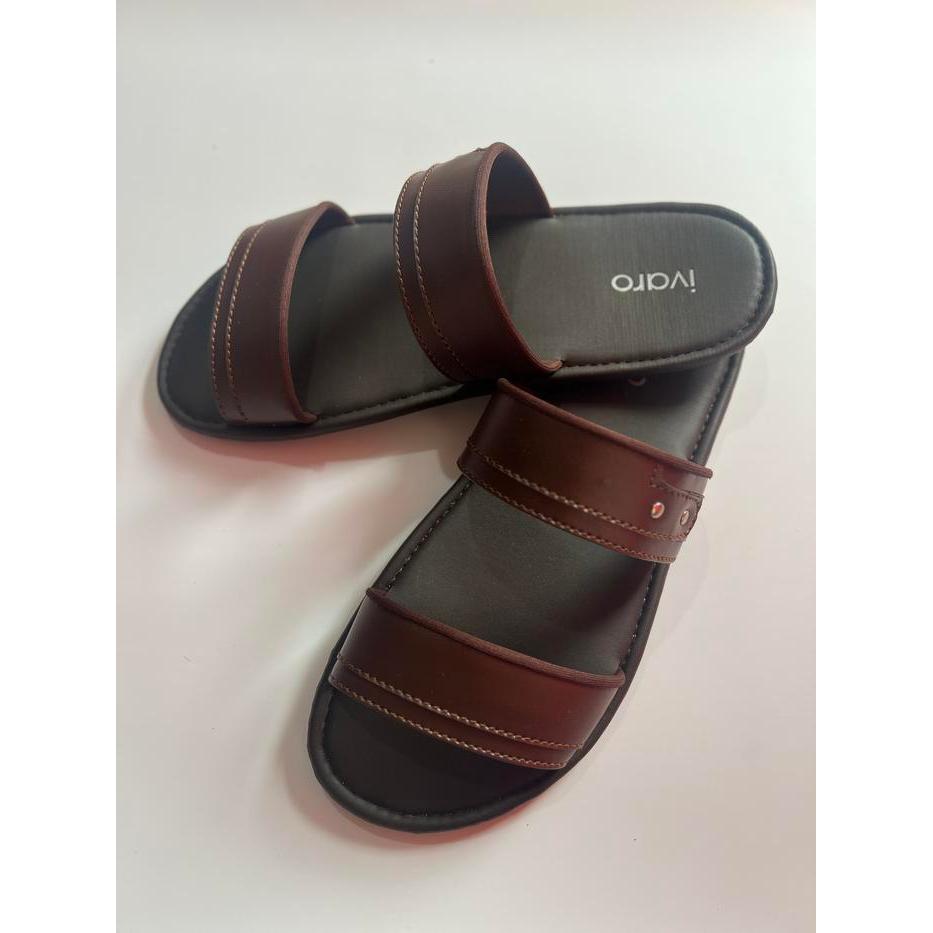 TERMURAH IVARO Sandal Pria Nyaman & Sehat Dikaki Bahan Berkualitas Tinggi Sol Empuk Anti-Slip Cocok