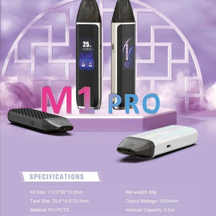 BOSEEN M1 PRO POD KIT 1000MAH AUTHENTIC 100%