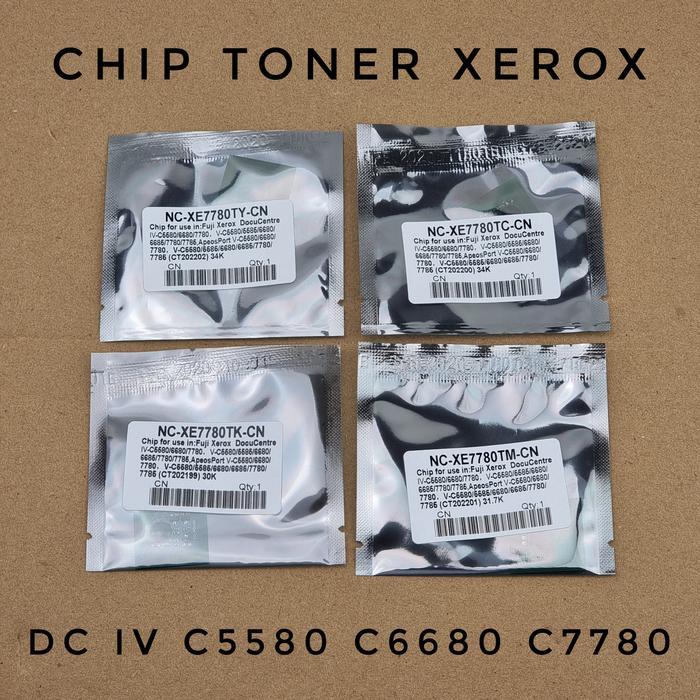 CHIP TONER XEROX C5580 C6680 C7780