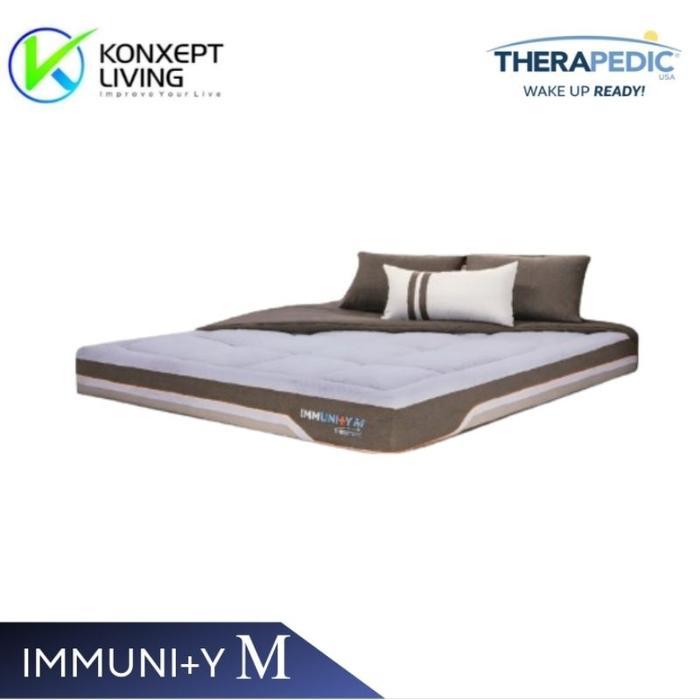 Therapedic Springbed Kasur Immunity M Spring Bed Size 120X200 - Hanya Kasur Saja