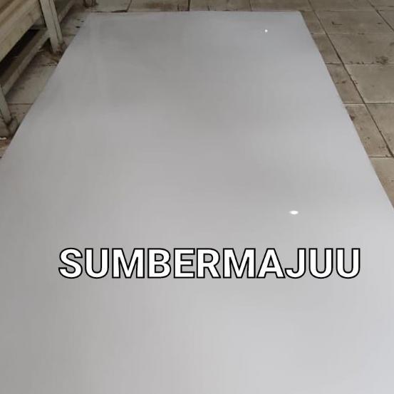 Pvc susu 0,5mm lembaran mika putih Gratis Ongkir