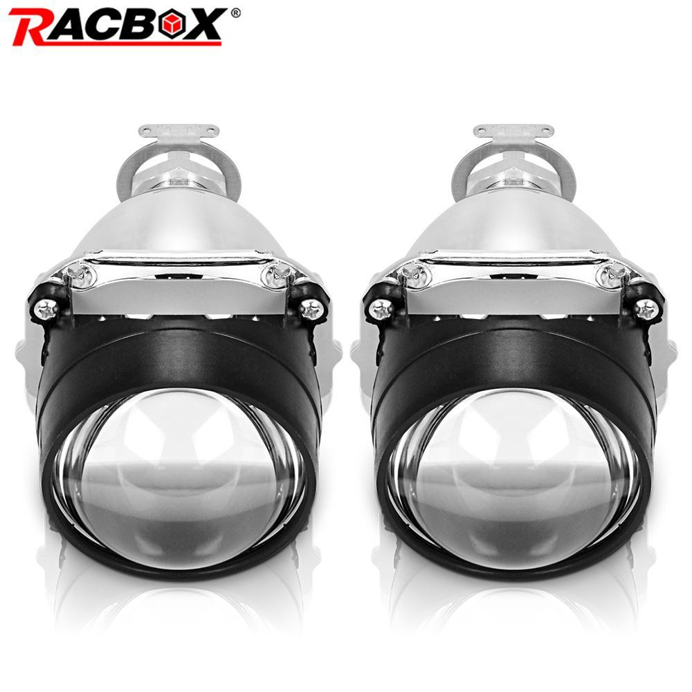 2.5 Inch Car Bi Xenon Projector Lens Use H1 Xenon Bulb High Low Beam H4 H7 Headlight Socket Bi-xenon