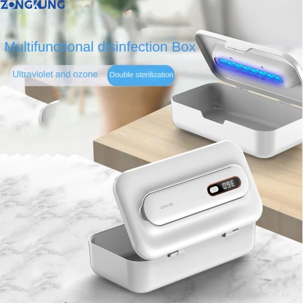 Uv Nail Sterilization Box Rechargeable Anti Bacteria Disinfection