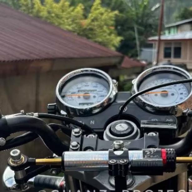 Breket Stabilizer Steering Dumper Rxking Tengah Matris Ohlins Full Cnc Untuk Motor - Motorcycle