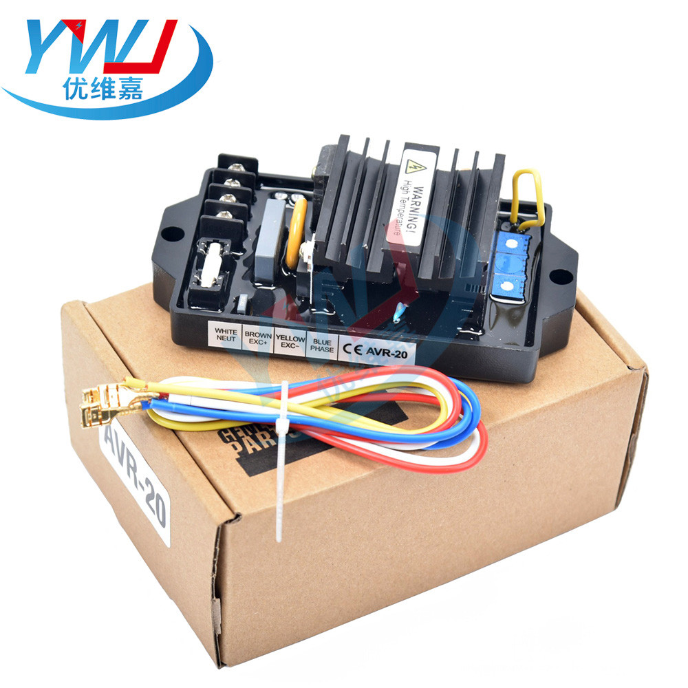 Avr-20 Avr20 Avr Automatic Voltage Regulator 20A Brushless Excitation Generator Avr20A Stabilizer