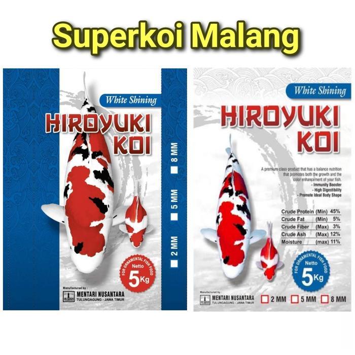 Hiroyuki White Shining Pakan Koi