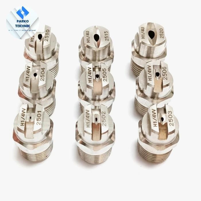 Nozzle Vee Jet Flat Stainless / Nozzle V Jet Stainless 1/4 25..40..