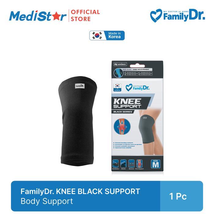 Family Dr Knee Support Black